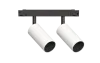 Светильник TWIN-SPOT LED 2х6W линза 36 °NO-DIM,  GRAFFIT