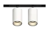 Светильник TWIN-SPOT LED  2х10W линза 50°. NO-DIM, GRAFFIT